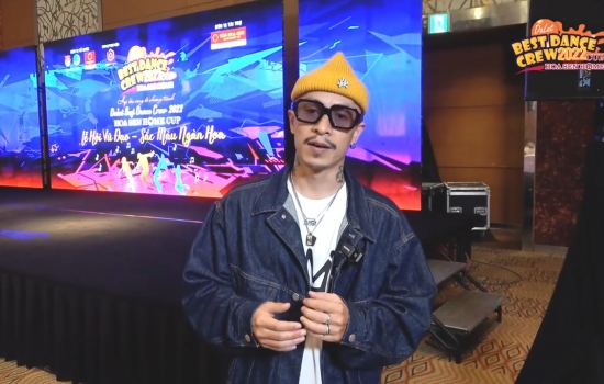 Phỏng vấn giám khảo Việt Max - Da Lat Best Dance Crew 2022 - Hoa Sen Home Cup
