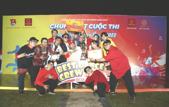 Nhóm Milky Way Crew đăng quang Dalat Best Dance Crew 2022