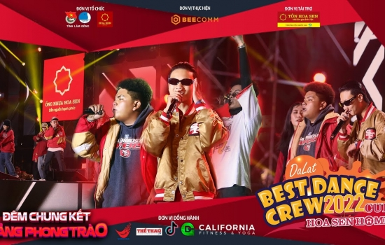 Chàng Trai AK49 Rap Việt Với Bài Rap Chất Lừ trong đêm diễn Dalat Best Dance 2022